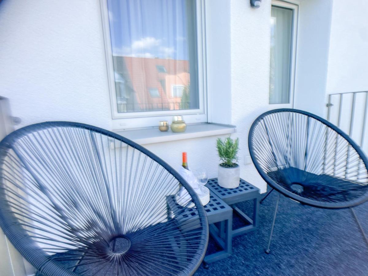 M-Style 02 Apartment Mit Balkon 24H Self-Check-In, Free Parking, Netflix Núremberg Exterior foto